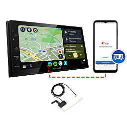 Kenwood DMX5020DABS CAMPER Sygic GPS Navigation 6.8" Screen DAB Radio Bluetooth Android Auto / CarPlay With Aerial Kenwood DMX5020DABS CAMPER Sygic GPS Navigation 6.8" Screen DAB Radio Bluetooth Android Auto / CarPlay With Aerial