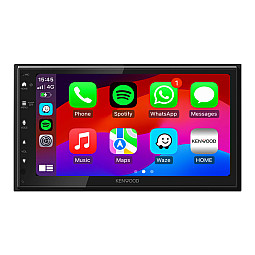 Kenwood DMX5023DABS 6.8" Wired CarPlay / Android Auto Double Din DAB+ Bluetooth, USB Car Stereo Kenwood DMX5023DABS 6.8" Wired CarPlay / Android Auto Double Din DAB+ Bluetooth, USB Car Stereo