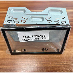 Kenwood DMX7722DABS Radio Stereo Double Din Metal Mounting Cage Trim & Keys Kenwood DMX7722DABS Radio Stereo Double Din Metal Mounting Cage Trim & Keys