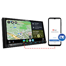 Kenwood DMX8021DABS CAMPER + Sygic GPS Navigation CarPlay / Android Auto Bluetooth Digital Media AV Receiver DAB+ Kenwood DMX8021DABS CAMPER + Sygic GPS Navigation CarPlay / Android Auto Bluetooth Digital Media AV Receiver DAB+