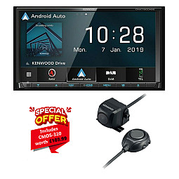 Kenwood DNX7190DABS 7" CarPlay / Android Auto USB, Sat Nav, Bluetooth, GPS, DAB+ Car Stereo