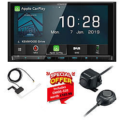 Kenwood DNX9190DABS 6.8” AV-Receiver/Navigation System WiFi & DAB Radio Built-in With Aerial