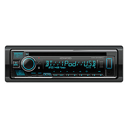 Kenwood KDC-BT665U Single Din CD Media Receiver USB, CD, FLAC, MP3 Bluetooth, Amazon Alexa Car Stereo Kenwood KDC-BT665U Single Din CD Media Receiver USB, CD, FLAC, MP3 Bluetooth, Amazon Alexa Car Stereo