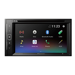 Pioneer AVH-A240BT 6.2" Double Din USB Bluetooth CD DVD iPod iPhone Pioneer AVH-A240BT 6.2" Double Din USB Bluetooth CD DVD iPod iPhone