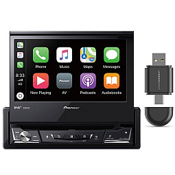 Pioneer AVH-Z7200DAB 7" Multimedia Player with Apple CarPlay, Android Auto, DAB/DAB+ Radio + Wireless Adaptor Pioneer AVH-Z7200DAB 7" Multimedia Player with Apple CarPlay, Android Auto, DAB/DAB+ Radio + Wireless Adaptor