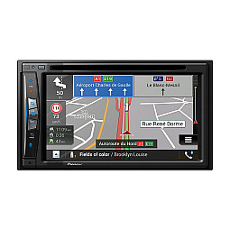 Pioneer AVIC-Z630BT 6.2" Resistive Multi Screen Wireless Double Din CD DVD Bluetooth Navigation