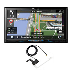 Pioneer AVIC-Z830DAB 7" Motorised Screen CarPlay Android Auto DAB+ Dual USB CD DVD Bluetooth Navigation With Aerial Pioneer AVIC-Z830DAB 7" Motorised Screen CarPlay Android Auto DAB+ Dual USB CD DVD Bluetooth Navigation With Aerial