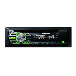 Pioneer DEH-150MPG CD/MP3 Car stereo with Front AUX Input and Green Display Pioneer DEH-150MPG CD/MP3 Car stereo with Front AUX Input and Green Display
