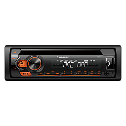 Pioneer MVH-S120UBA Mechless Car MP3 Radio USB Android Amber Illumination