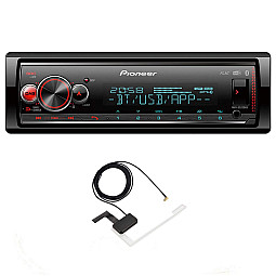 Pioneer MVH-S520DAB Mechless DAB Digital Radio USB Compatible with Apple and Android Devices With Aerial