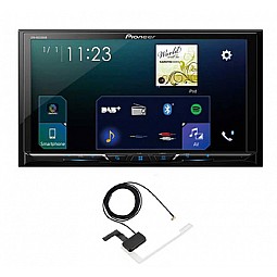 Alpine - iLX-705E46 Station multimédia 2DIN premium avec DAB+ et  compatibilité Apple CarPlay / Android Auto pour BMW E46.