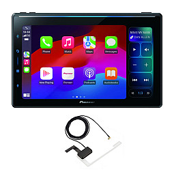 Pioneer SPH-EVO107DAB-UNI2-C  Wireless CarPlay / Android Auto Bluetooth DAB+ Digital Radio For Camper Navigation With Aerial Pioneer SPH-EVO107DAB-UNI2-C  Wireless CarPlay / Android Auto Bluetooth DAB+ Digital Radio For Camper Navigation With Aerial