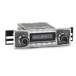 RetroSound RSM1B-PC Motor 1 BT Pinstripe & Chrome Bluetooth, AM/FM, Aux, Classic Car Stereo RetroSound RSM1B-PC Motor 1 BT Pinstripe & Chrome Bluetooth, AM/FM, Aux, Classic Car Stereo