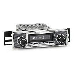 RetroSound RSM1D-PC Becker Style Motor 1 DAB+, AM/FM, Bluetooth, Aux Chrome / Pinstripe Classic Stereo RetroSound RSM1D-PC Becker Style Motor 1 DAB+, AM/FM, Bluetooth, Aux Chrome / Pinstripe Classic Stereo