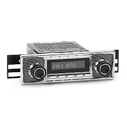 RetroSound RSM2B-PC Motor 2 BT Pinstripe & Chrome Bluetooth, USB, AM/FM, iPod / iPhone Car Stereo RetroSound RSM2B-PC Motor 2 BT Pinstripe & Chrome Bluetooth, USB, AM/FM, iPod / iPhone Car Stereo