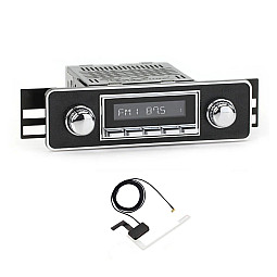 RetroSound RSM6D-ESC Motor 6DAB Euro Style Chrome DAB+, Bluetooth, AM/FM, USB Car Stereo With Aerial RetroSound RSM6D-ESC Motor 6DAB Euro Style Chrome DAB+, Bluetooth, AM/FM, USB Car Stereo With Aerial