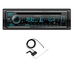 Kenwood KDC-BT760DAB CD/USB Receiver DAB+ Digital Radio Bluetooth , Amazon Alexa Kenwood KDC-BT760DAB CD/USB Receiver DAB+ Digital Radio Bluetooth , Amazon Alexa