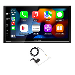 Kenwood DMX7722DABS Wireless Apple CarPlay Android Auto Digital Media AV Receiver DAB Stereo With Aerial Kenwood DMX7722DABS Wireless Apple CarPlay Android Auto Digital Media AV Receiver DAB Stereo With Aerial