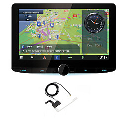 Kenwood DNR992RVS CarPlay Android Auto Digital Media Camper & Commercial Navi DAB+ Digital Radio With Aerial Kenwood DNR992RVS CarPlay Android Auto Digital Media Camper & Commercial Navi DAB+ Digital Radio With Aerial