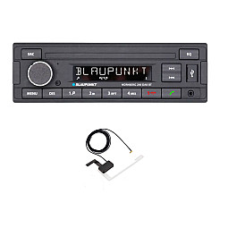 Blaupunkt NURNBERG 200DAB BT Single Din Retro DAB Bluetooth USB AUX In Stereo With Aerial Blaupunkt NURNBERG 200DAB BT Single Din Retro DAB Bluetooth USB AUX In Stereo With Aerial