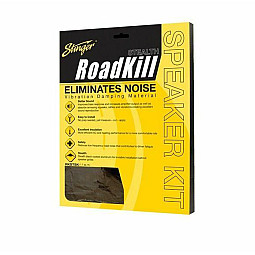 Stinger RKSTSK 1.7 Sq Feet Roadkill Stealth Black Sound Damping Car Speaker Kit Stinger RKSTSK 1.7 Sq Feet Roadkill Stealth Black Sound Damping Car Speaker Kit