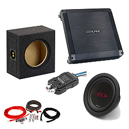Mercedes Sprinter W906 2007> 8" Subwoofer Box Amplifier Wiring Kit Mercedes Sprinter W906 2007> 8" Subwoofer Box Amplifier Wiring Kit