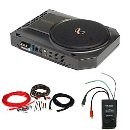 Infinity Self Powered 8" (200mm) Under Seat Subwoofer System Wiring Upgrade Pack Infinity Self Powered 8" (200mm) Under Seat Subwoofer System Wiring Upgrade Pack