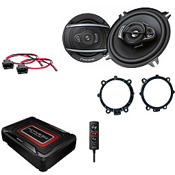 Mercedes Sprinter 5.25" Front Door Speaker / Rings / Wiring Adaptors Subwoofer Upgrade Kit Mercedes Sprinter 5.25" Front Door Speaker / Rings / Wiring Adaptors Subwoofer Upgrade Kit