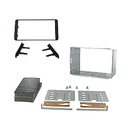 CT23TY04 Toyota Auris, Avensis, Corolla, Corolla Verso, Yaris Double Din Fascia Plate Kit CT23TY04 Toyota Auris, Avensis, Corolla, Corolla Verso, Yaris Double Din Fascia Plate Kit