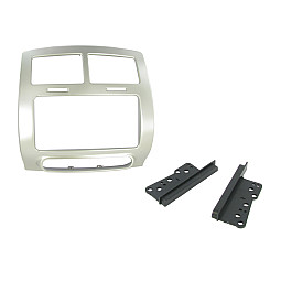 Connects2 CT23TY27 - Toyota Urban Cruiser 2008-2014 Silver Doulbe Din Fascia Trim Panel Connects2 CT23TY27 - Toyota Urban Cruiser 2008-2014 Silver Doulbe Din Fascia Trim Panel