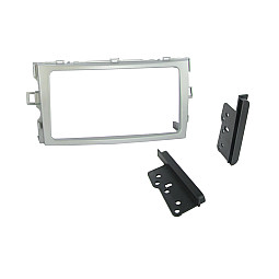 Connects2 CT23TY28 - Toyota Verso 2009 - 2011 Silver Double Din Fascia Trim Panel Adaptor Connects2 CT23TY28 - Toyota Verso 2009 - 2011 Silver Double Din Fascia Trim Panel Adaptor