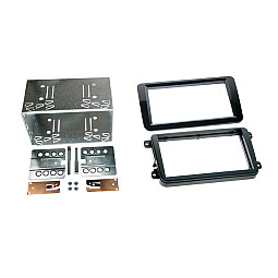 CT23VW09 - VW Amarok, Beetle, Caddy, EOS, Golf, Jetta Double Din Fascia Adaptor (Piano Black) CT23VW09 - VW Amarok, Beetle, Caddy, EOS, Golf, Jetta Double Din Fascia Adaptor (Piano Black)