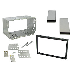 Connects2 CT23UN02 - Universal Fitting Kit 110mm Double Din Fascia Plates Connects2 CT23UN02 - Universal Fitting Kit 110mm Double Din Fascia Plates