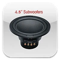 4.5" Subwoofers (12cm)