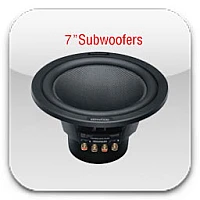 7" Subwoofers (17.7cm)