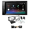VW Magotan, Passat, Polo, Sagitar Matt Black Pioneer 6.2" Screen Bluetooth iPod iPhone Stereo Upgrade Kit