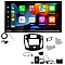 Ford Focus 2011 - 2015 Kenwood DMX7722DABS Wireless Apple CarPlay Android Auto DAB Stereo Upgrade Kit