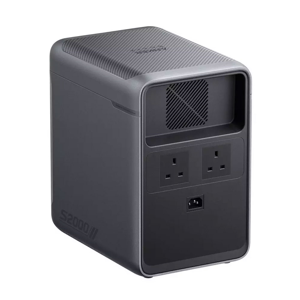 Anker SOLIX S2000 + AS2002A1 Portable Power Station S2000 + AS2002A1