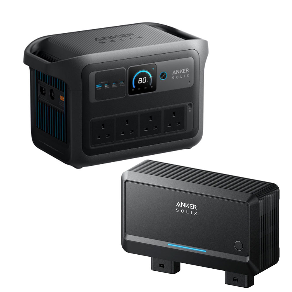 Anker SOLIX C1000 Gen 2 + AS2002A1 Portable Power Station SOLIX C1000 Gen 2 + AS2002A1