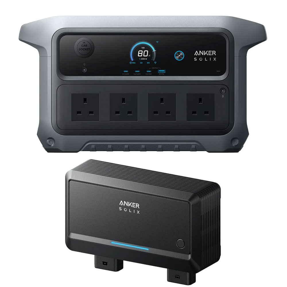 Anker SOLIX C2000 Gen 2 + AS2002A1 Portable Power Station SOLIX C2000 Gen 2 + AS2002A1