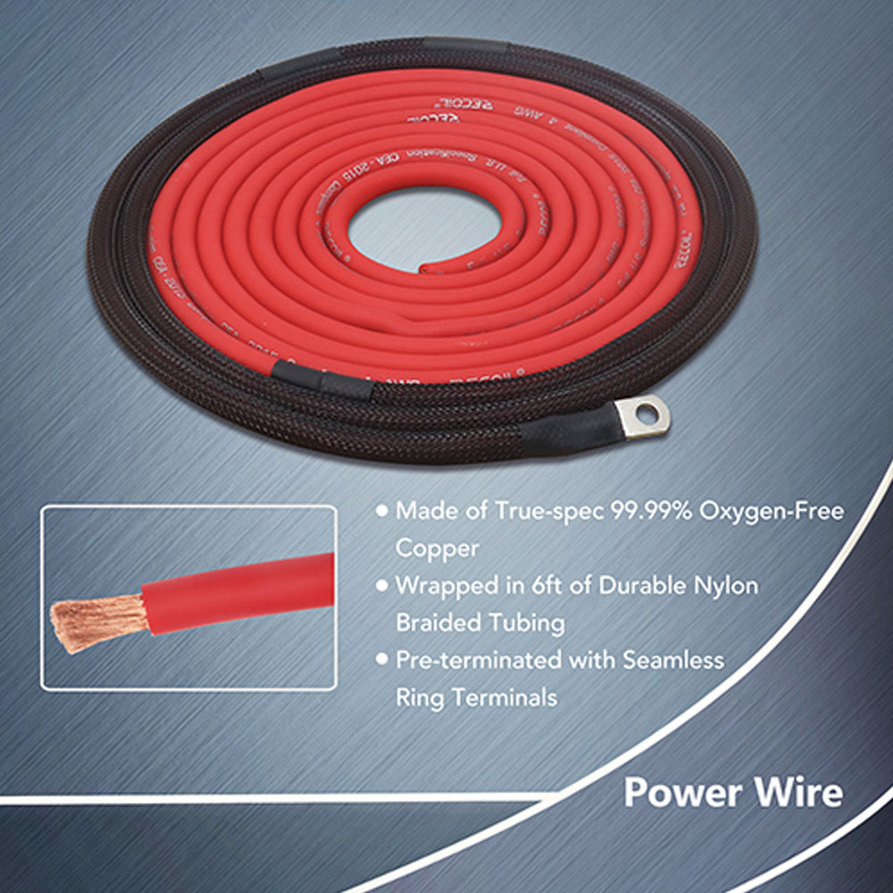 Recoil PCK0 Amplifier Wiring Kit PCK0