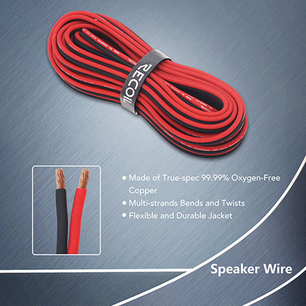 Recoil PCK8 Amplifier Wiring Kit PCK8