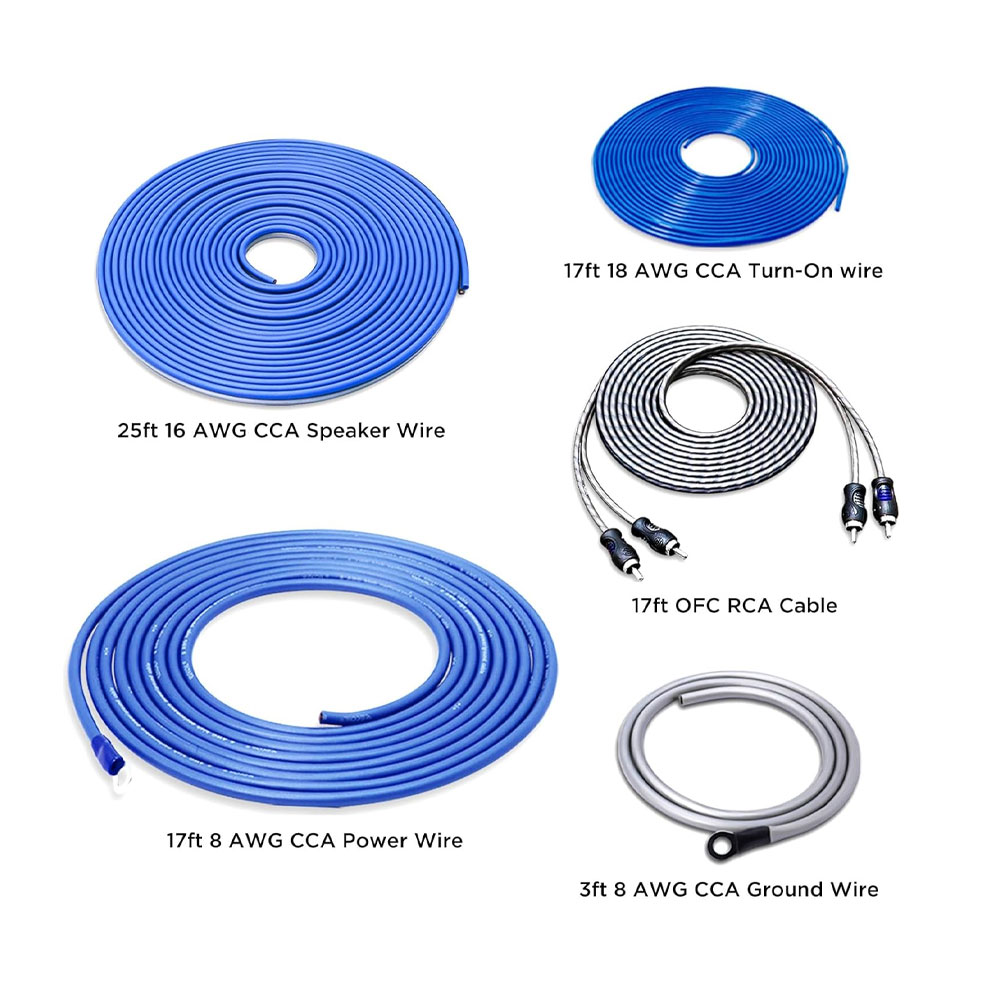 Recoil RCK8 Amplifier Wiring Kit RCK8