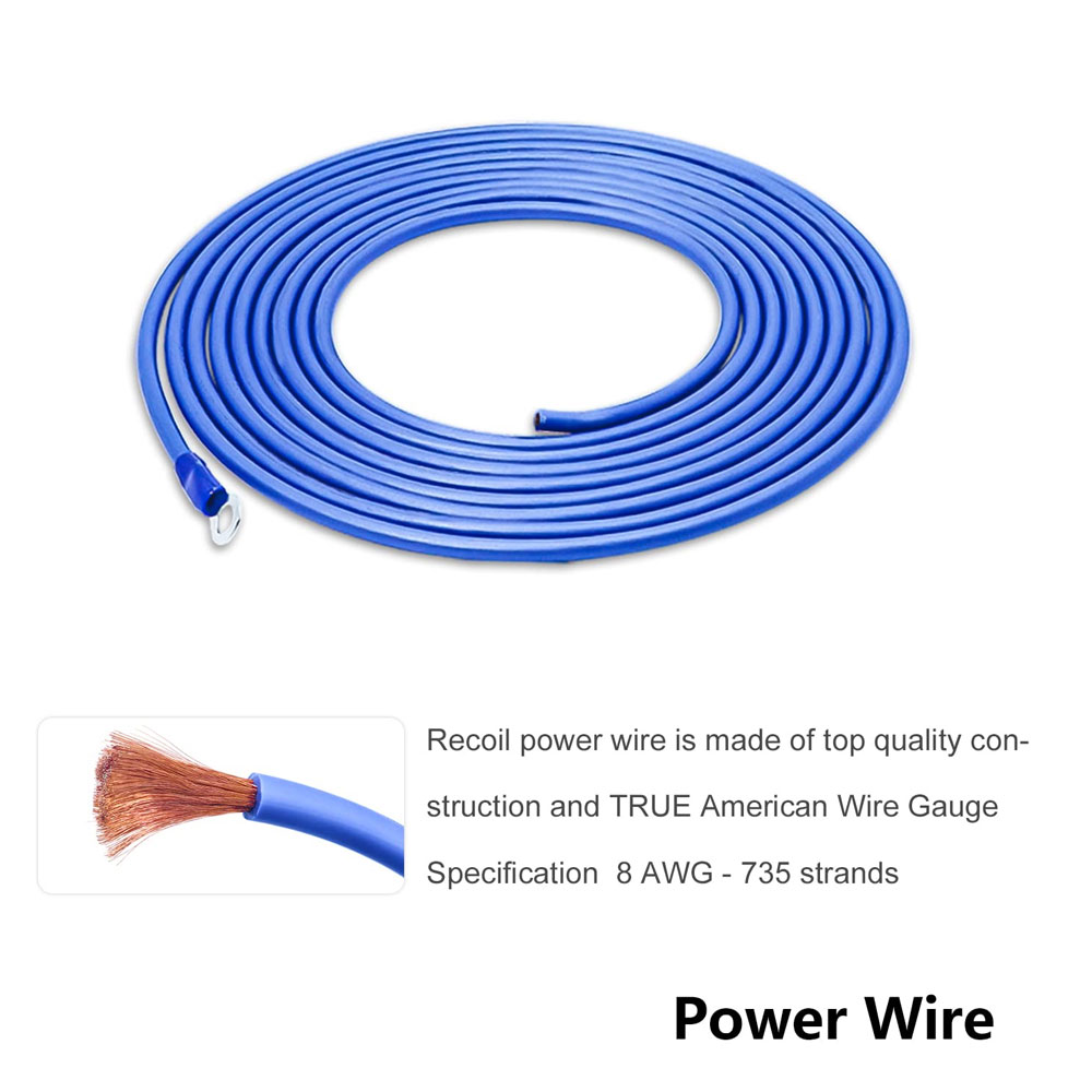 Recoil RCK8 Amplifier Wiring Kit RCK8