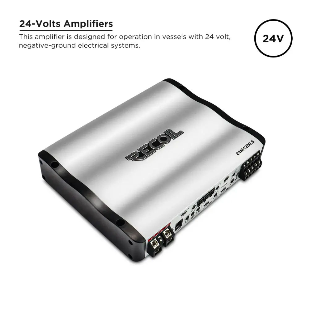 Recoil 24M1200.5 5 Channel Amplifier 24M1200.5