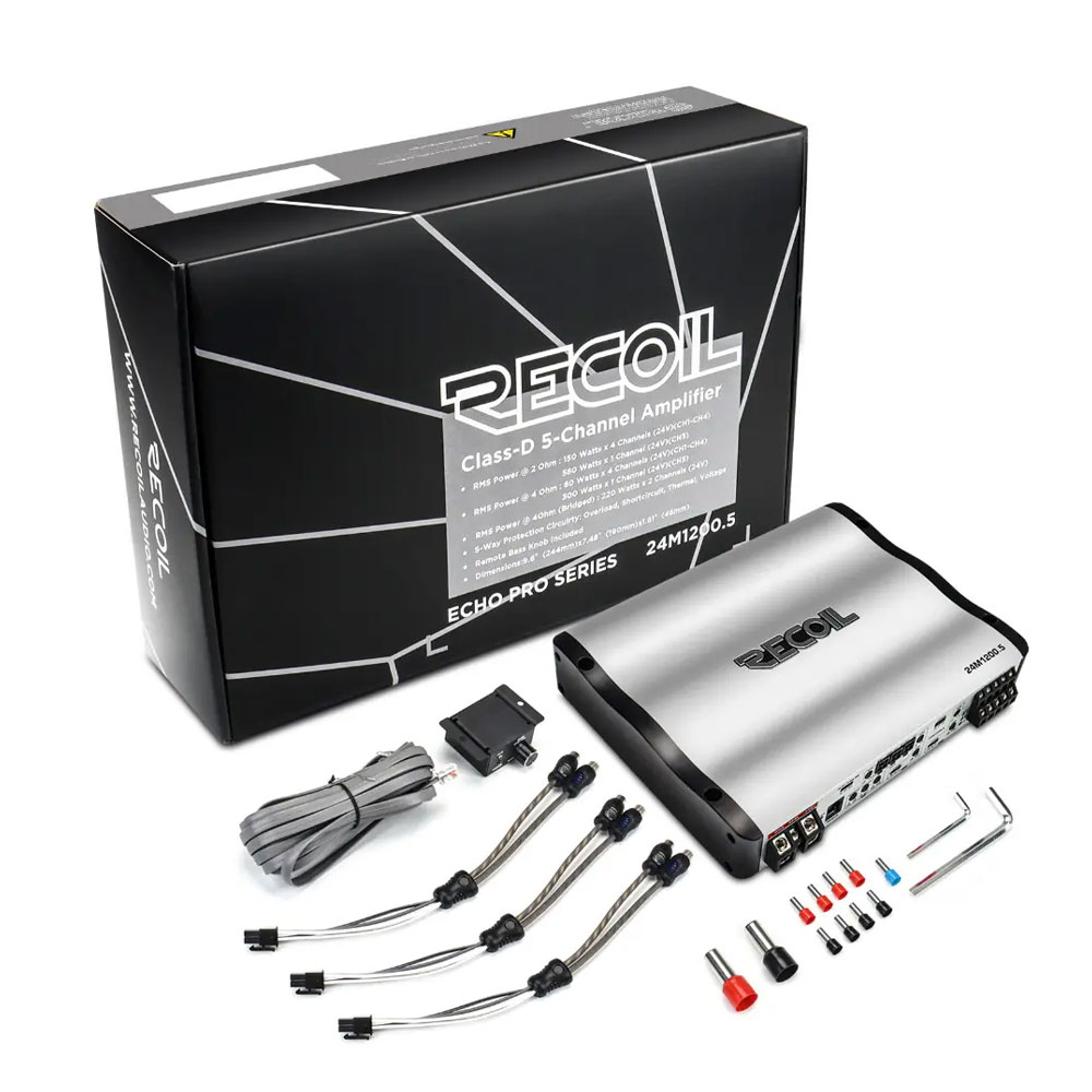 Recoil 24M1200.5 5 Channel Amplifier 24M1200.5
