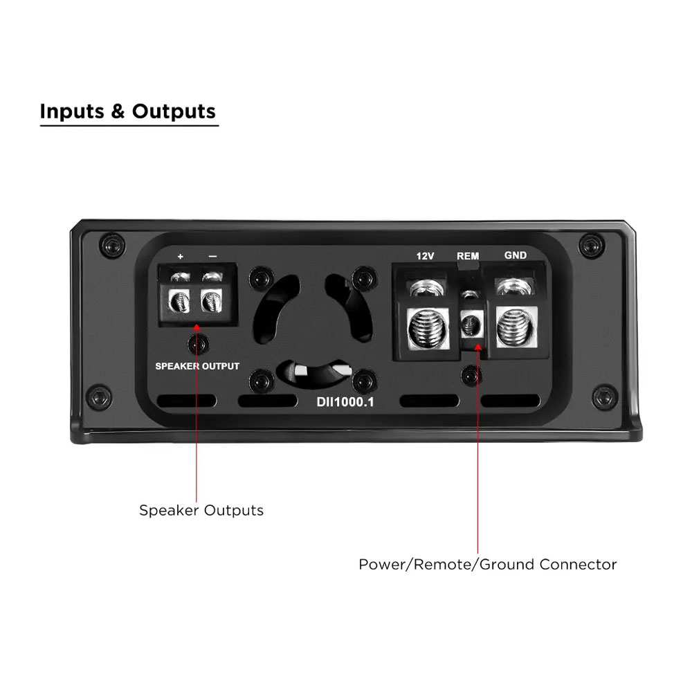 Recoil DII1000.1 Mono Amplifier DII1000.1