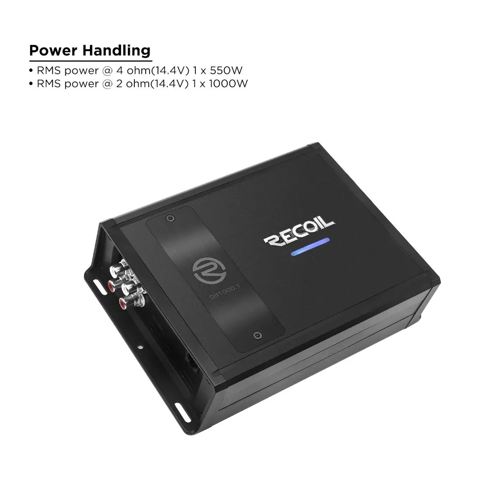 Recoil DII1000.1 Mono Amplifier DII1000.1