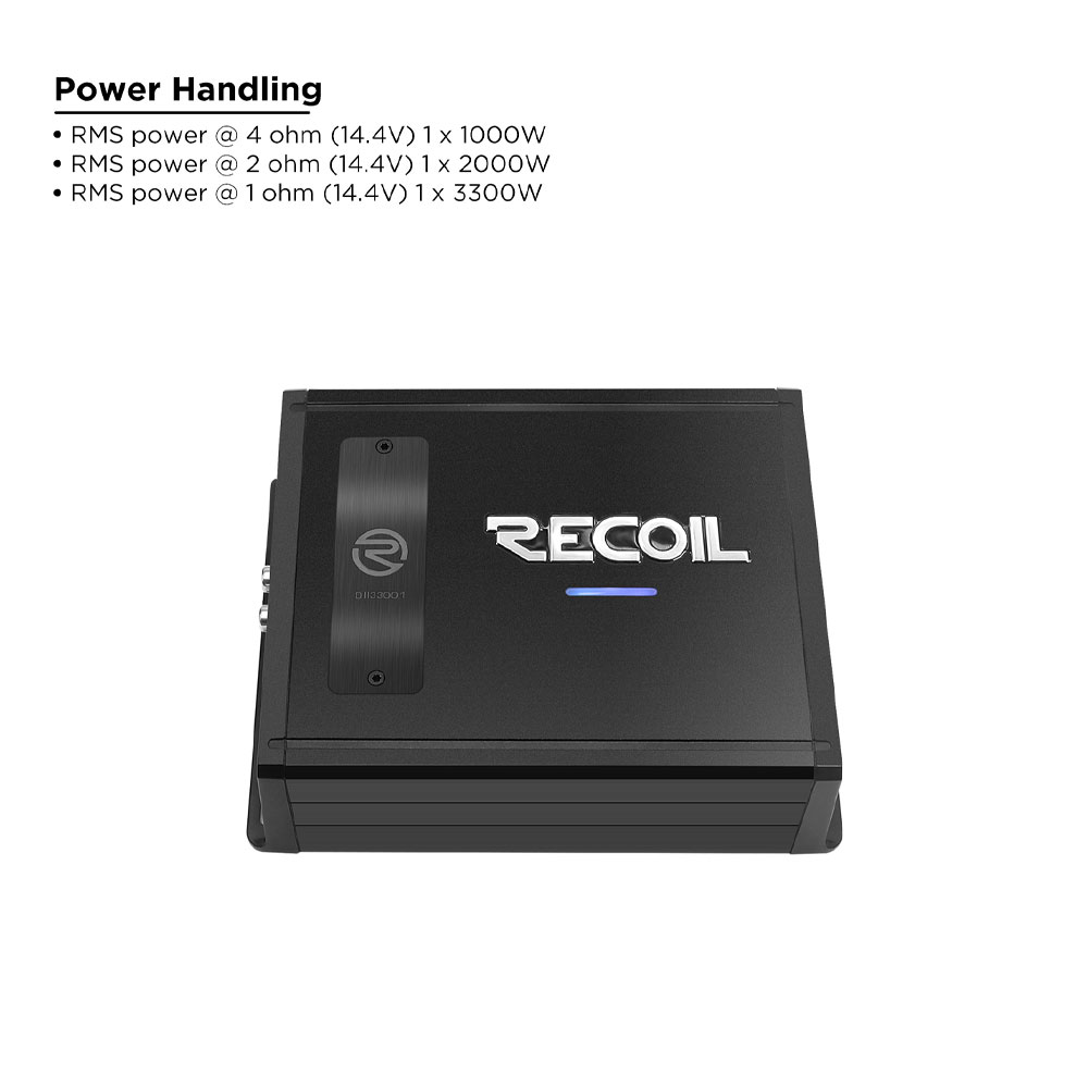 Recoil DII3300.1 Mono Amplifier DII3300.1