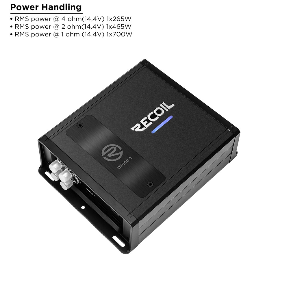 Recoil DII600.1 Mono Amplifier DII600.1